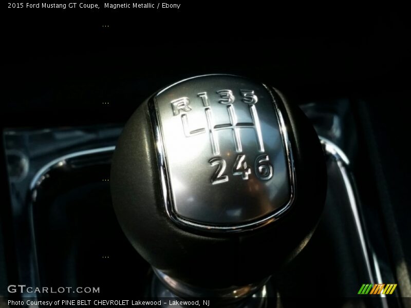 Magnetic Metallic / Ebony 2015 Ford Mustang GT Coupe