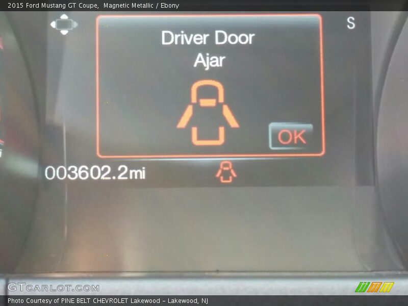 Magnetic Metallic / Ebony 2015 Ford Mustang GT Coupe