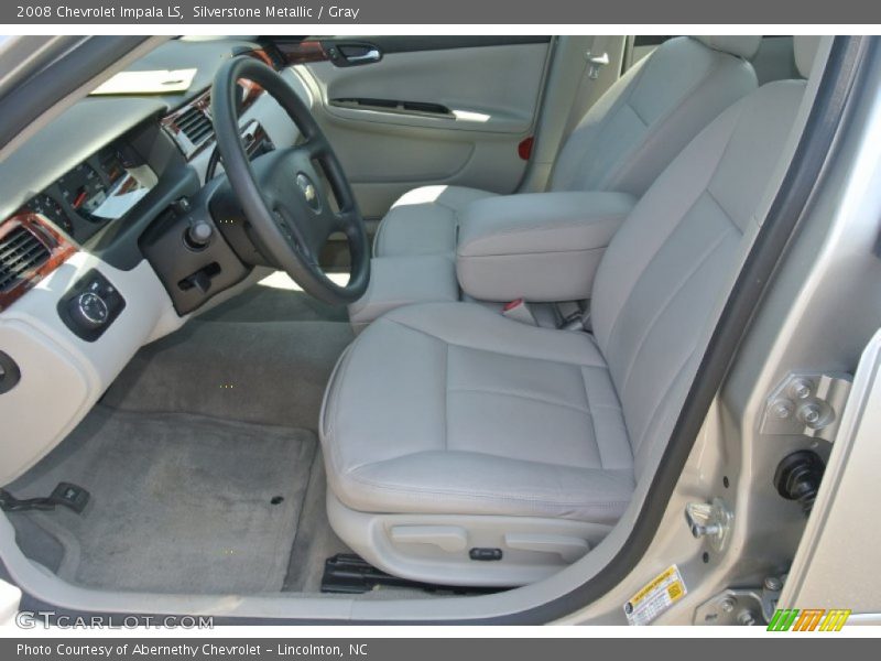  2008 Impala LS Gray Interior