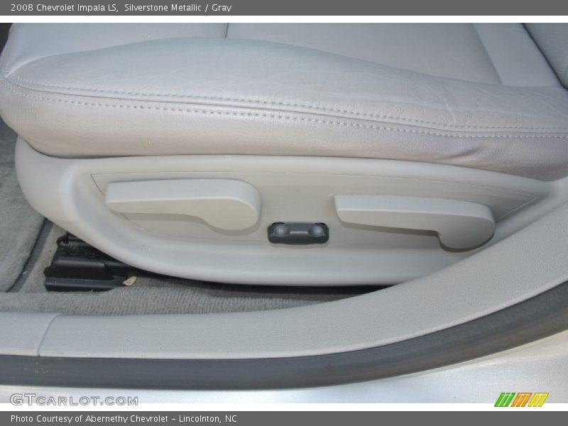 Silverstone Metallic / Gray 2008 Chevrolet Impala LS