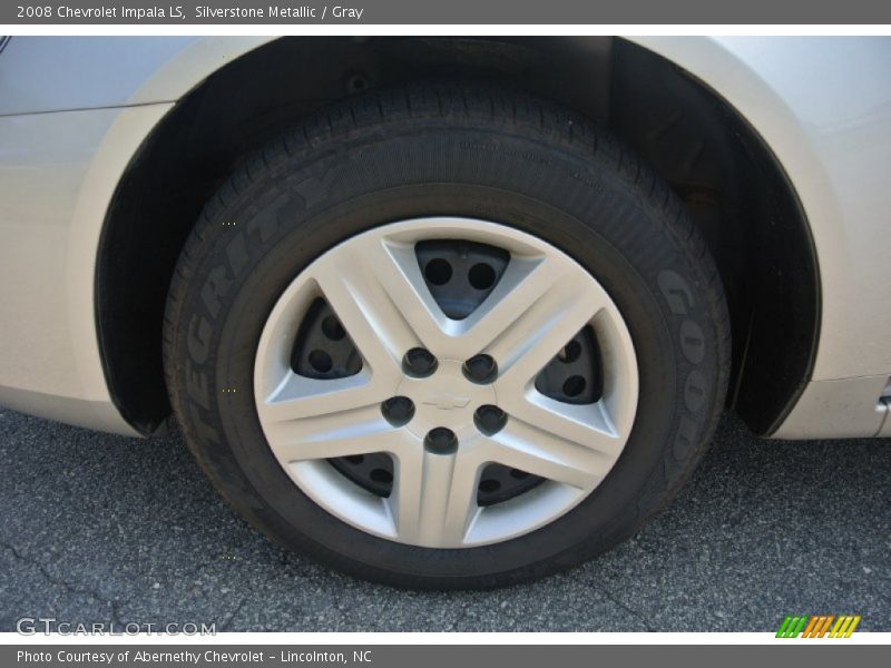 Silverstone Metallic / Gray 2008 Chevrolet Impala LS