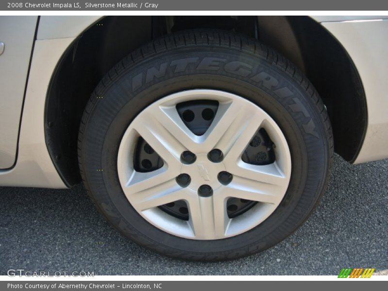 Silverstone Metallic / Gray 2008 Chevrolet Impala LS