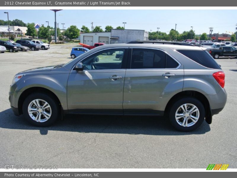 Graystone Metallic / Light Titanium/Jet Black 2012 Chevrolet Equinox LT