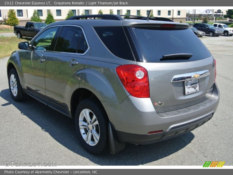 Graystone Metallic / Light Titanium/Jet Black 2012 Chevrolet Equinox LT