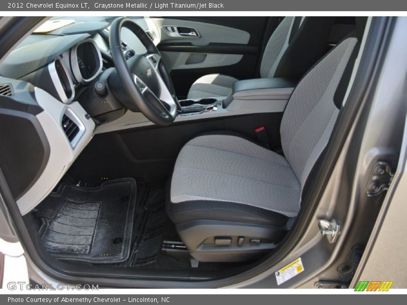 Graystone Metallic / Light Titanium/Jet Black 2012 Chevrolet Equinox LT