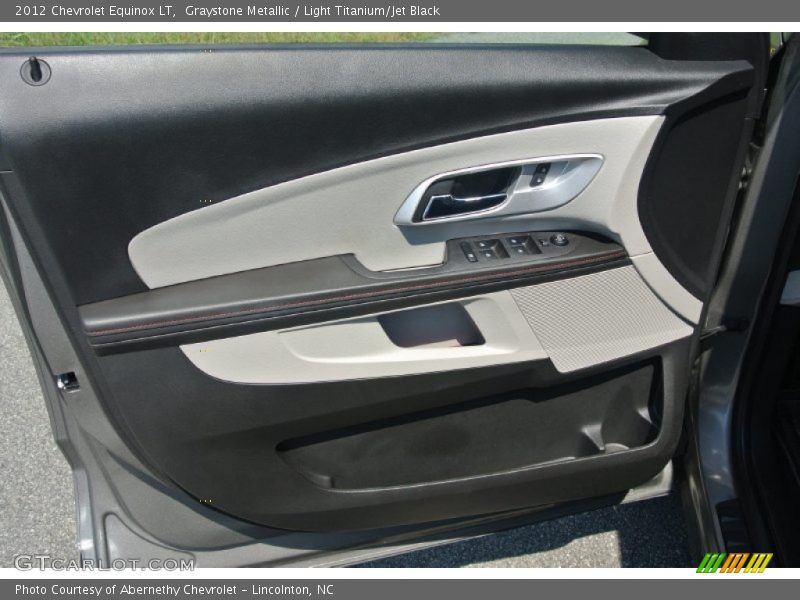 Graystone Metallic / Light Titanium/Jet Black 2012 Chevrolet Equinox LT
