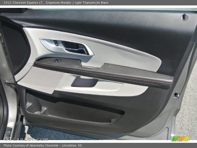Graystone Metallic / Light Titanium/Jet Black 2012 Chevrolet Equinox LT