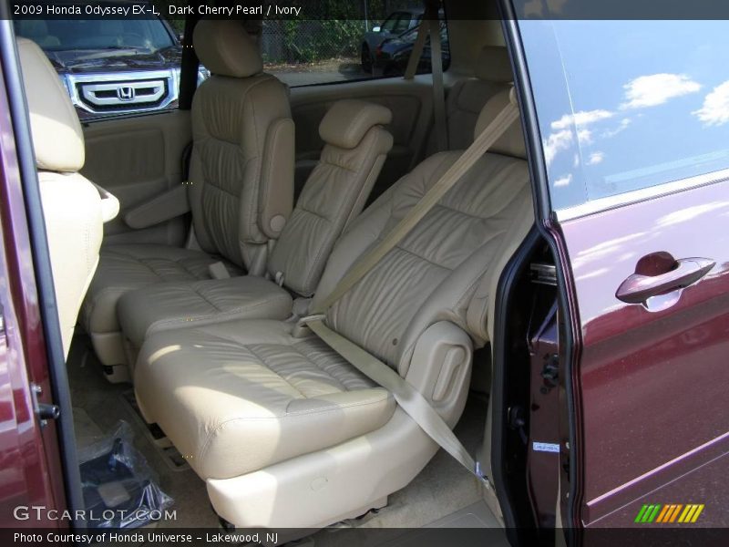 Dark Cherry Pearl / Ivory 2009 Honda Odyssey EX-L