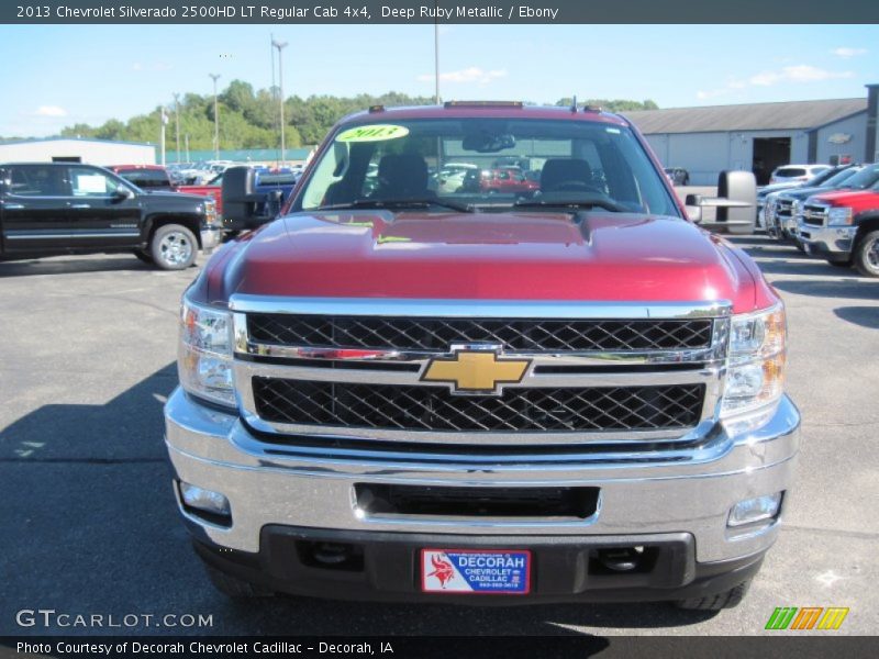Deep Ruby Metallic / Ebony 2013 Chevrolet Silverado 2500HD LT Regular Cab 4x4