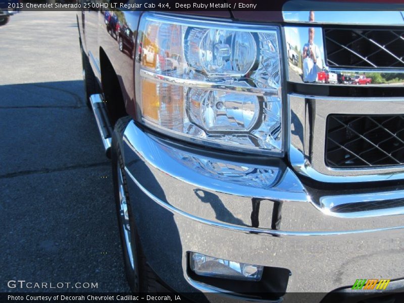 Deep Ruby Metallic / Ebony 2013 Chevrolet Silverado 2500HD LT Regular Cab 4x4