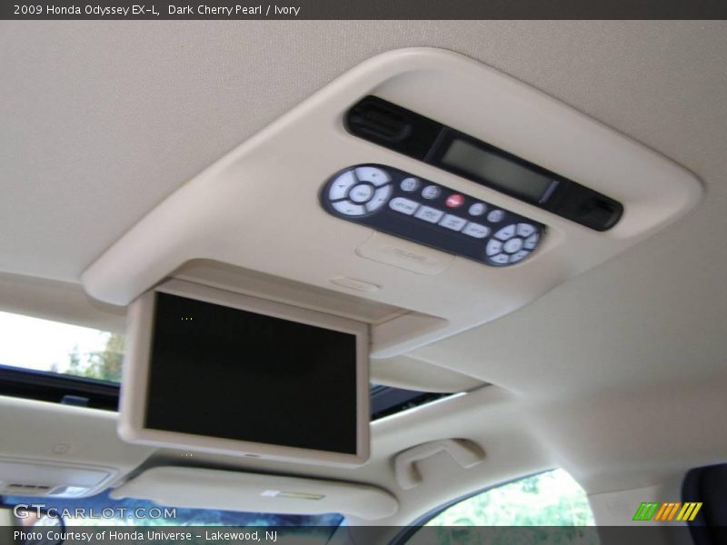 Dark Cherry Pearl / Ivory 2009 Honda Odyssey EX-L