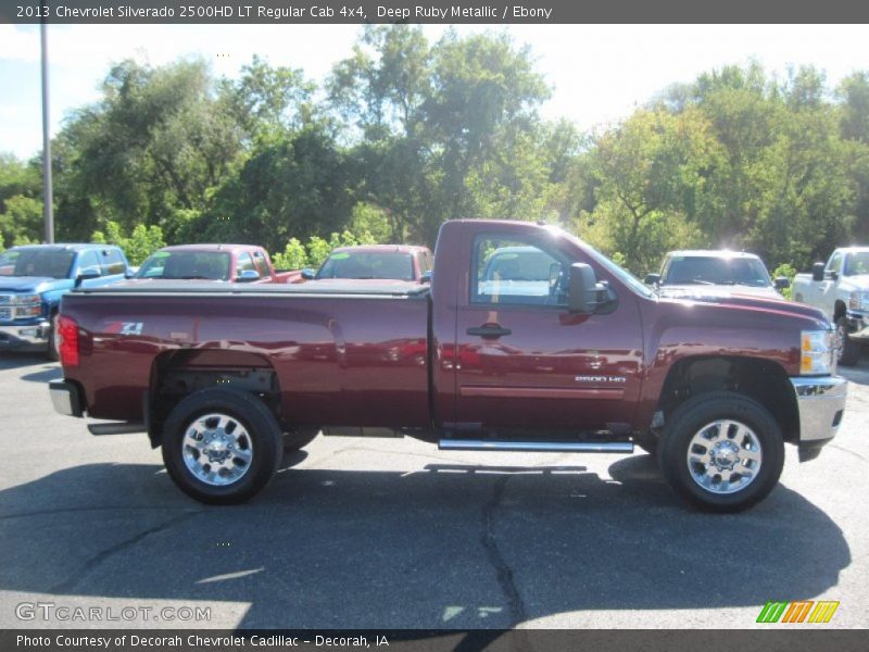 Deep Ruby Metallic / Ebony 2013 Chevrolet Silverado 2500HD LT Regular Cab 4x4