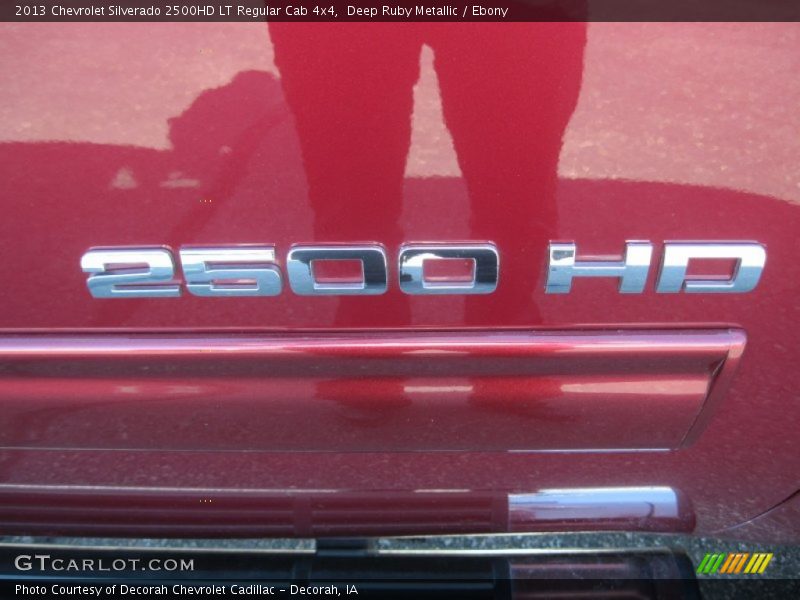 Deep Ruby Metallic / Ebony 2013 Chevrolet Silverado 2500HD LT Regular Cab 4x4