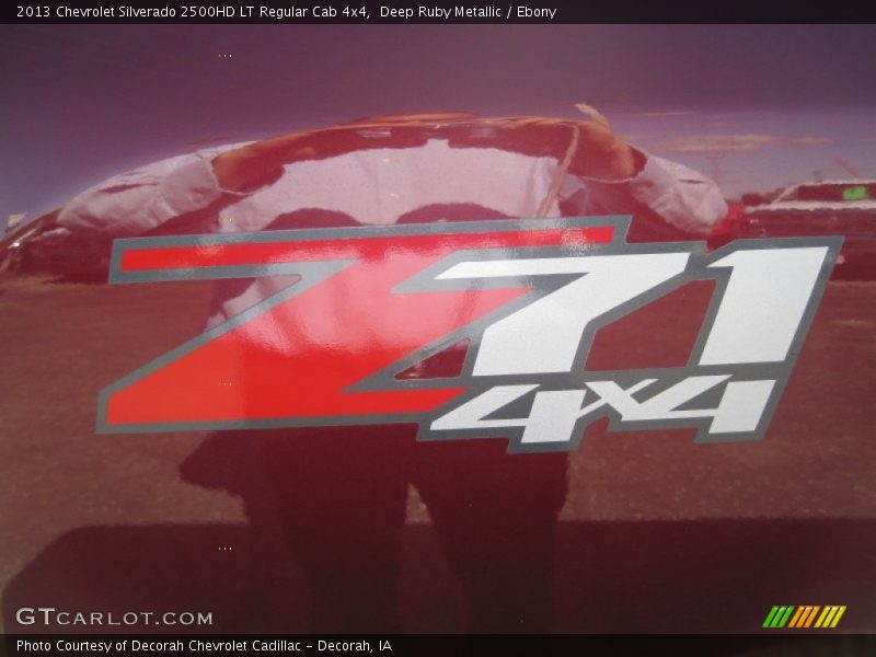 Deep Ruby Metallic / Ebony 2013 Chevrolet Silverado 2500HD LT Regular Cab 4x4