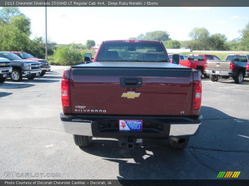 Deep Ruby Metallic / Ebony 2013 Chevrolet Silverado 2500HD LT Regular Cab 4x4