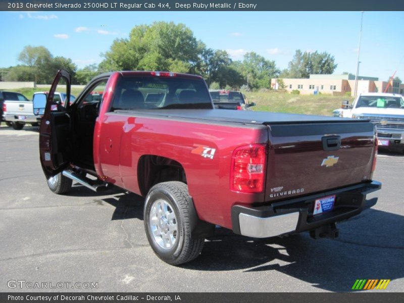 Deep Ruby Metallic / Ebony 2013 Chevrolet Silverado 2500HD LT Regular Cab 4x4