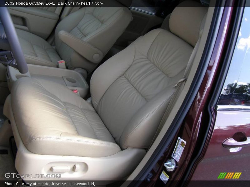 Dark Cherry Pearl / Ivory 2009 Honda Odyssey EX-L