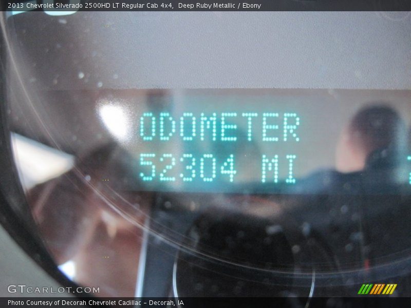 Deep Ruby Metallic / Ebony 2013 Chevrolet Silverado 2500HD LT Regular Cab 4x4