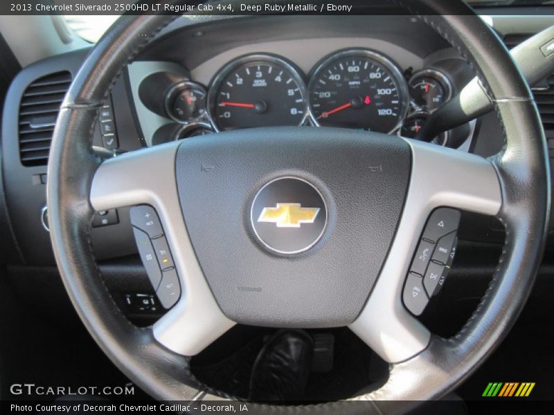 Deep Ruby Metallic / Ebony 2013 Chevrolet Silverado 2500HD LT Regular Cab 4x4