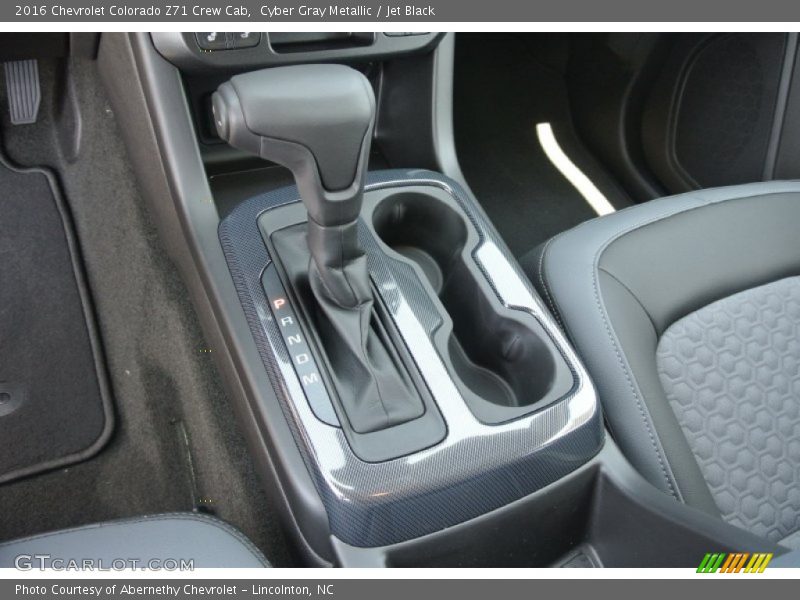Cyber Gray Metallic / Jet Black 2016 Chevrolet Colorado Z71 Crew Cab