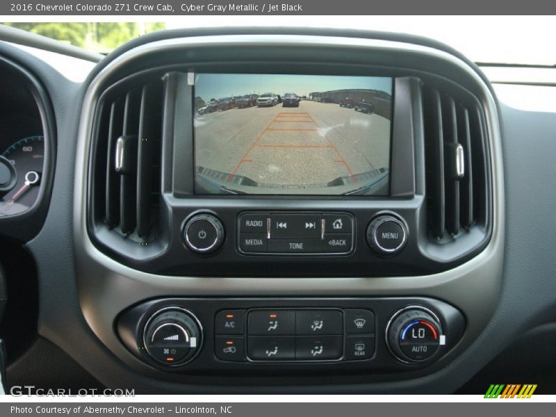 Cyber Gray Metallic / Jet Black 2016 Chevrolet Colorado Z71 Crew Cab