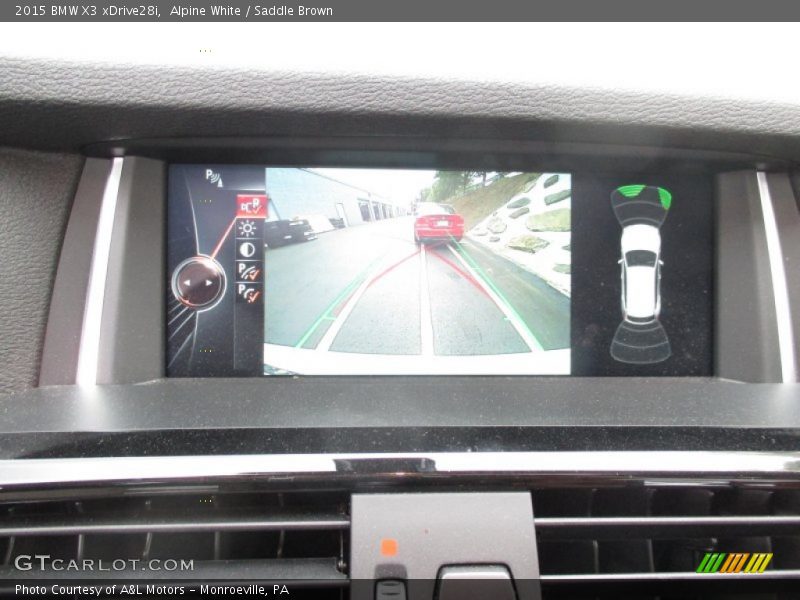 Alpine White / Saddle Brown 2015 BMW X3 xDrive28i