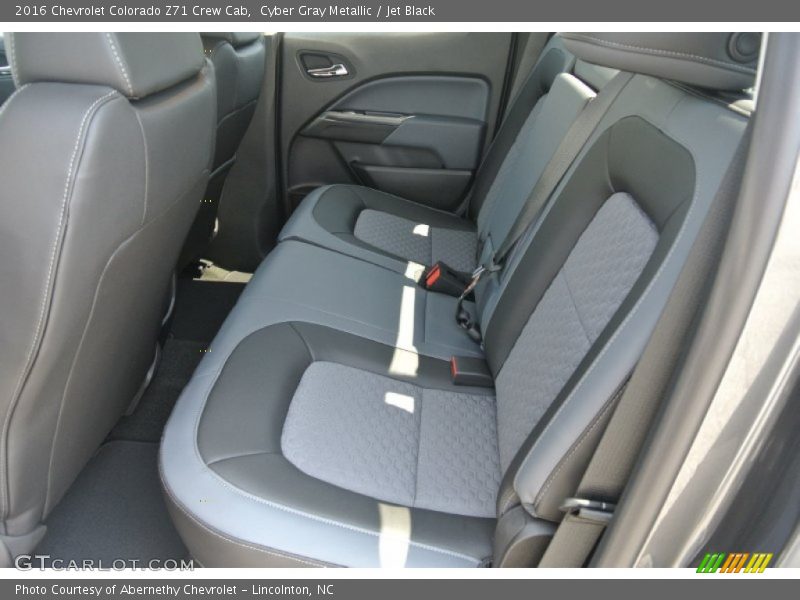 Cyber Gray Metallic / Jet Black 2016 Chevrolet Colorado Z71 Crew Cab
