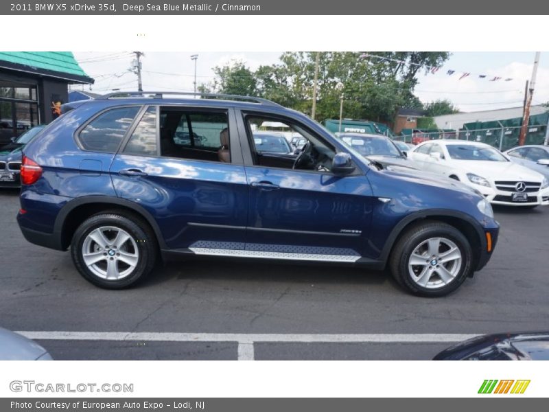 Deep Sea Blue Metallic / Cinnamon 2011 BMW X5 xDrive 35d