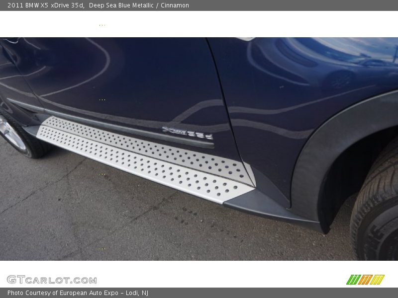Deep Sea Blue Metallic / Cinnamon 2011 BMW X5 xDrive 35d