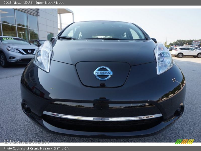 Super Black / Black 2015 Nissan LEAF S