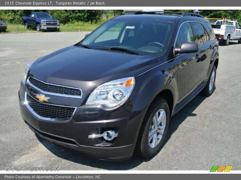 Tungsten Metallic / Jet Black 2015 Chevrolet Equinox LT