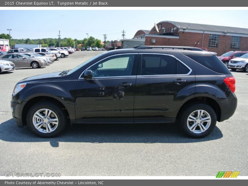 Tungsten Metallic / Jet Black 2015 Chevrolet Equinox LT