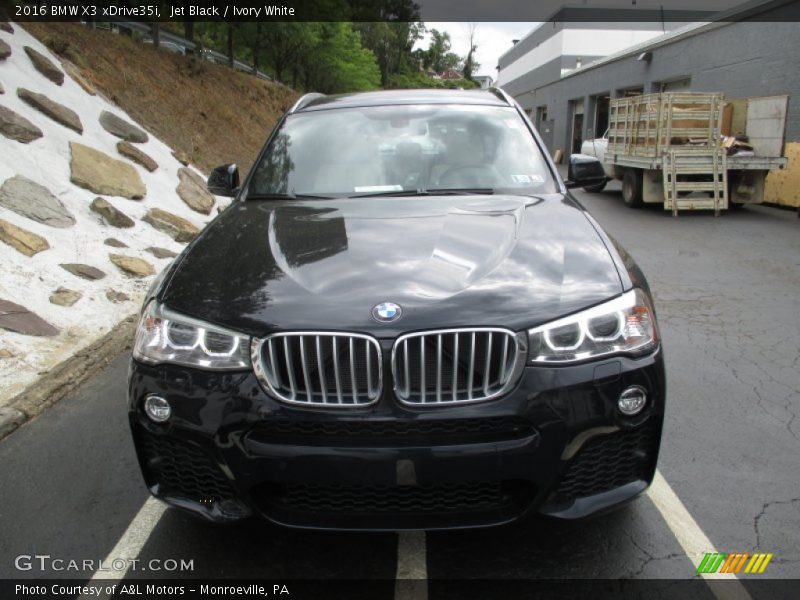 Jet Black / Ivory White 2016 BMW X3 xDrive35i