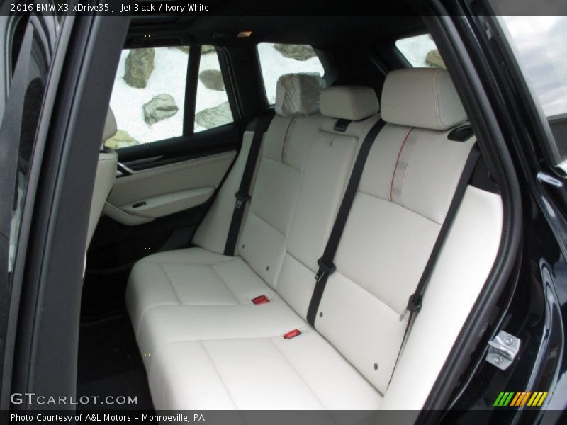 Rear Seat of 2016 X3 xDrive35i