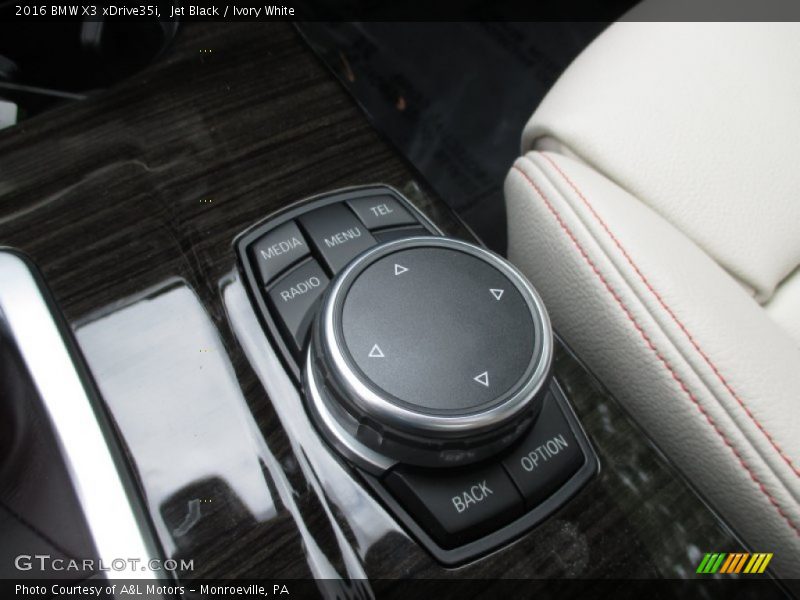 Jet Black / Ivory White 2016 BMW X3 xDrive35i