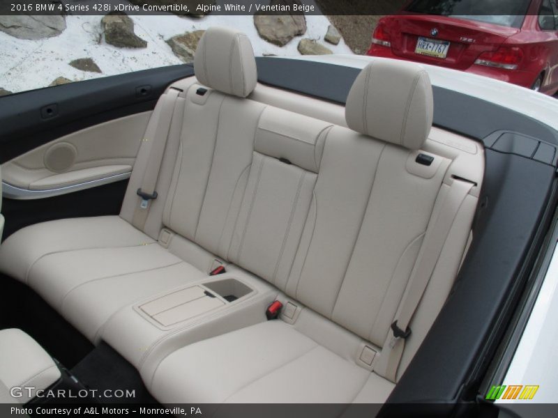 Rear Seat of 2016 4 Series 428i xDrive Convertible