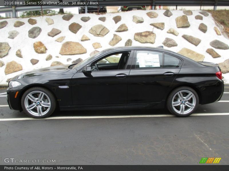  2016 5 Series 550i xDrive Sedan Jet Black