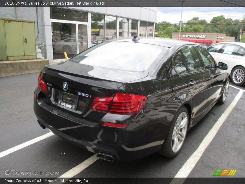 Jet Black / Black 2016 BMW 5 Series 550i xDrive Sedan
