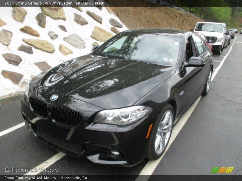 Jet Black / Black 2016 BMW 5 Series 550i xDrive Sedan