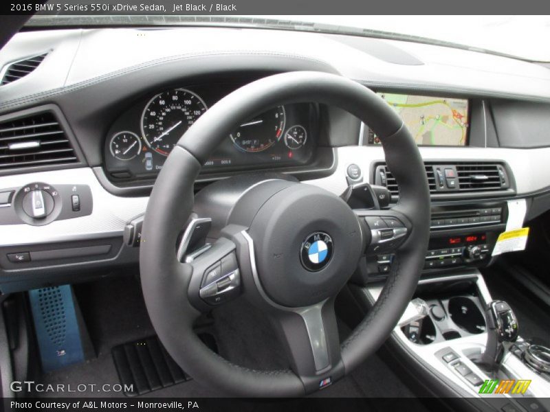  2016 5 Series 550i xDrive Sedan Steering Wheel