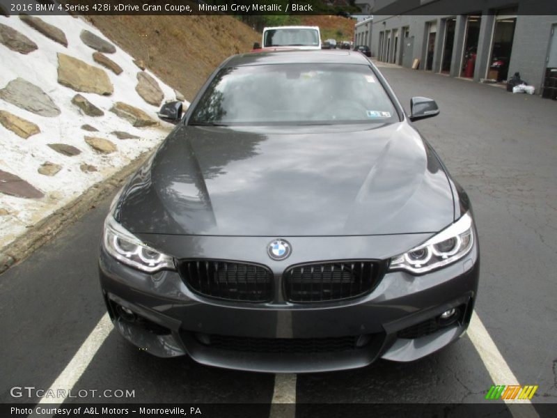 Mineral Grey Metallic / Black 2016 BMW 4 Series 428i xDrive Gran Coupe