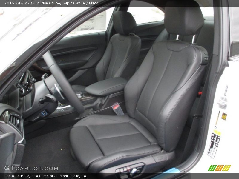 Front Seat of 2016 M235i xDrive Coupe