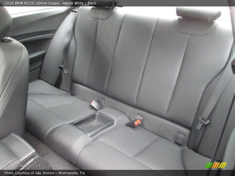 Rear Seat of 2016 M235i xDrive Coupe