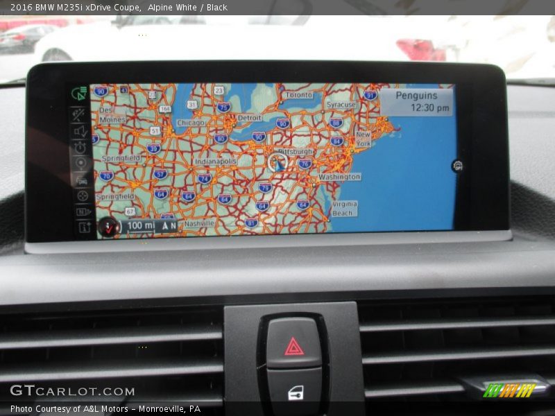 Navigation of 2016 M235i xDrive Coupe