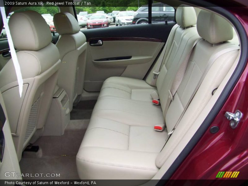 Red Jewel Tintcoat / Tan 2009 Saturn Aura XR