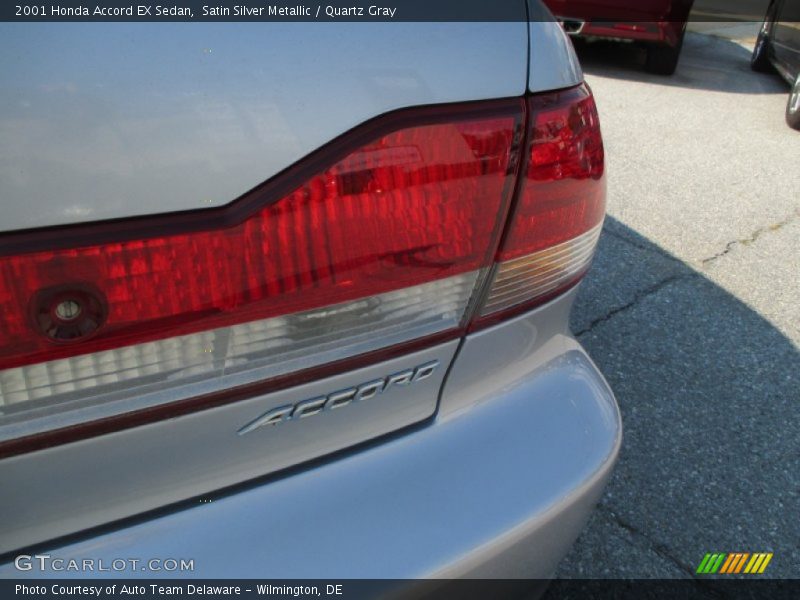 Satin Silver Metallic / Quartz Gray 2001 Honda Accord EX Sedan