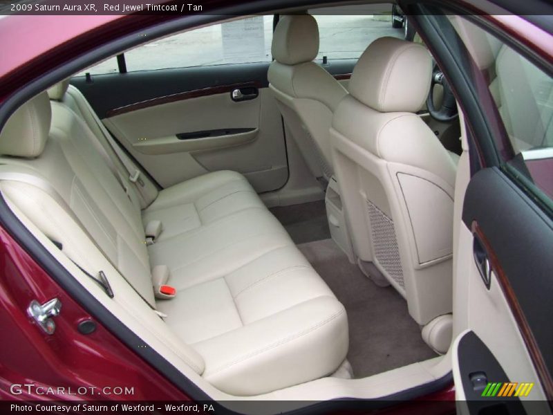 Red Jewel Tintcoat / Tan 2009 Saturn Aura XR