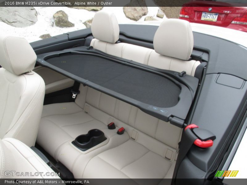 Rear Seat of 2016 M235i xDrive Convertible
