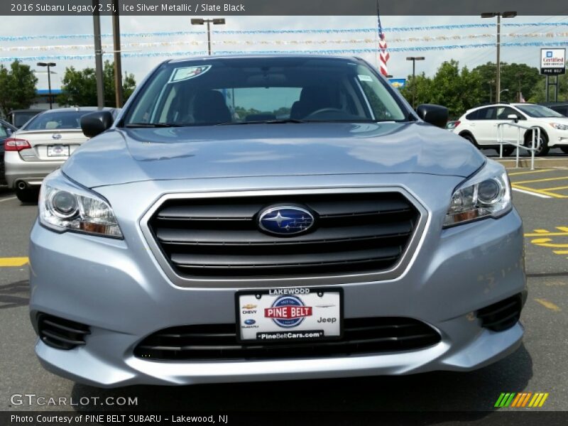 Ice Silver Metallic / Slate Black 2016 Subaru Legacy 2.5i