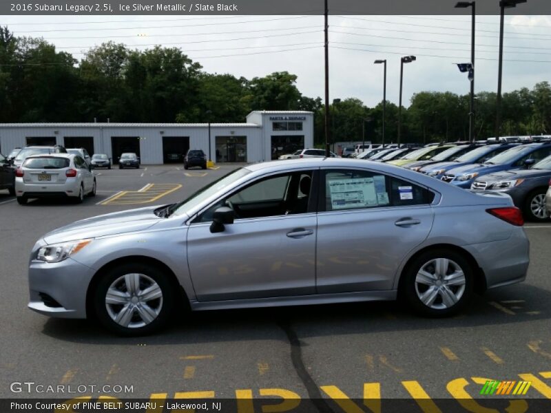 Ice Silver Metallic / Slate Black 2016 Subaru Legacy 2.5i